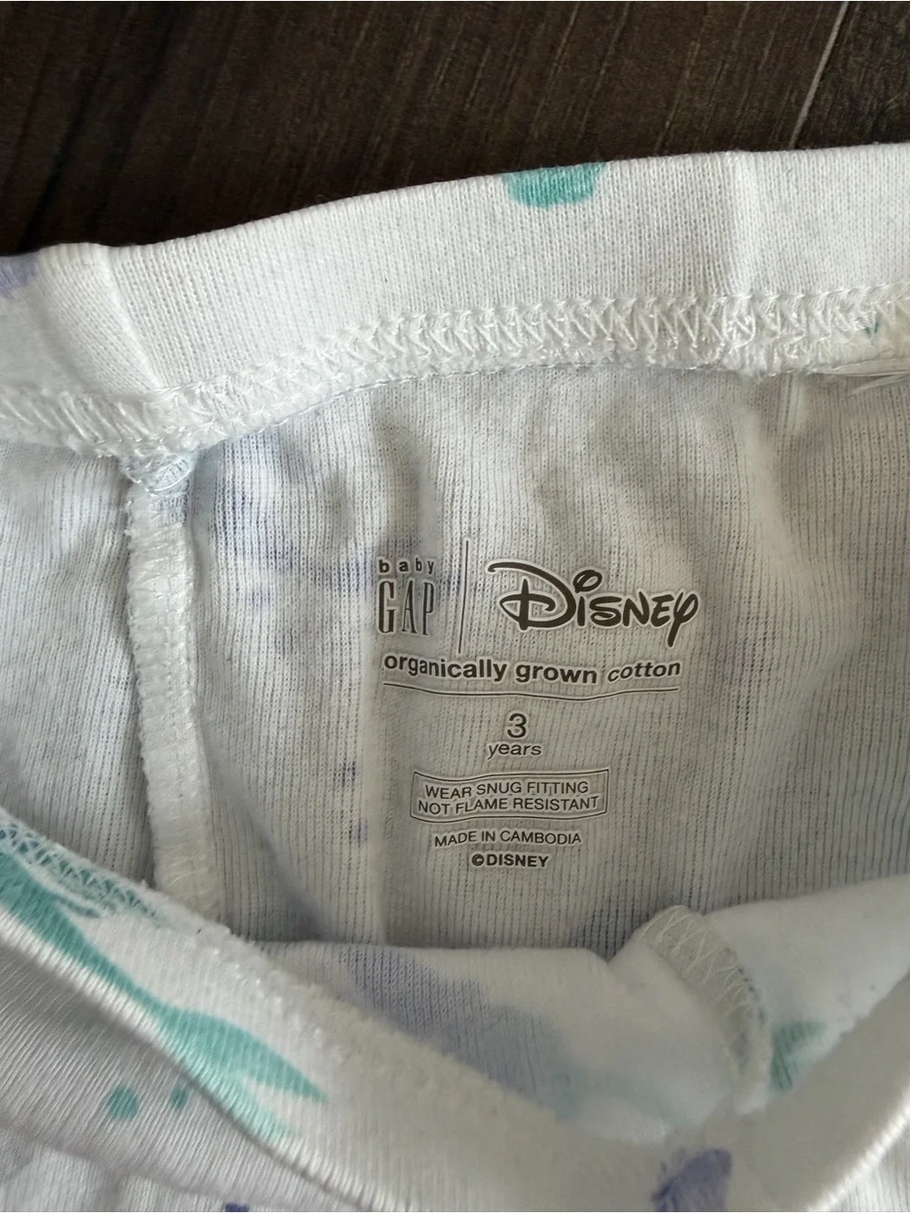 GAP Disney Ariel Pajama Set